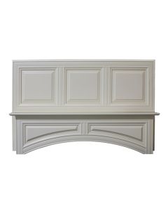 Charleston Linen Square Hood 42" with Fan and Liner Midlothian - RVA Cabinetry