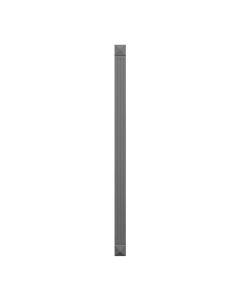Grey Shaker Elite Fluted Wall Filler 3"W x 96"H Midlothian - RVA Cabinetry